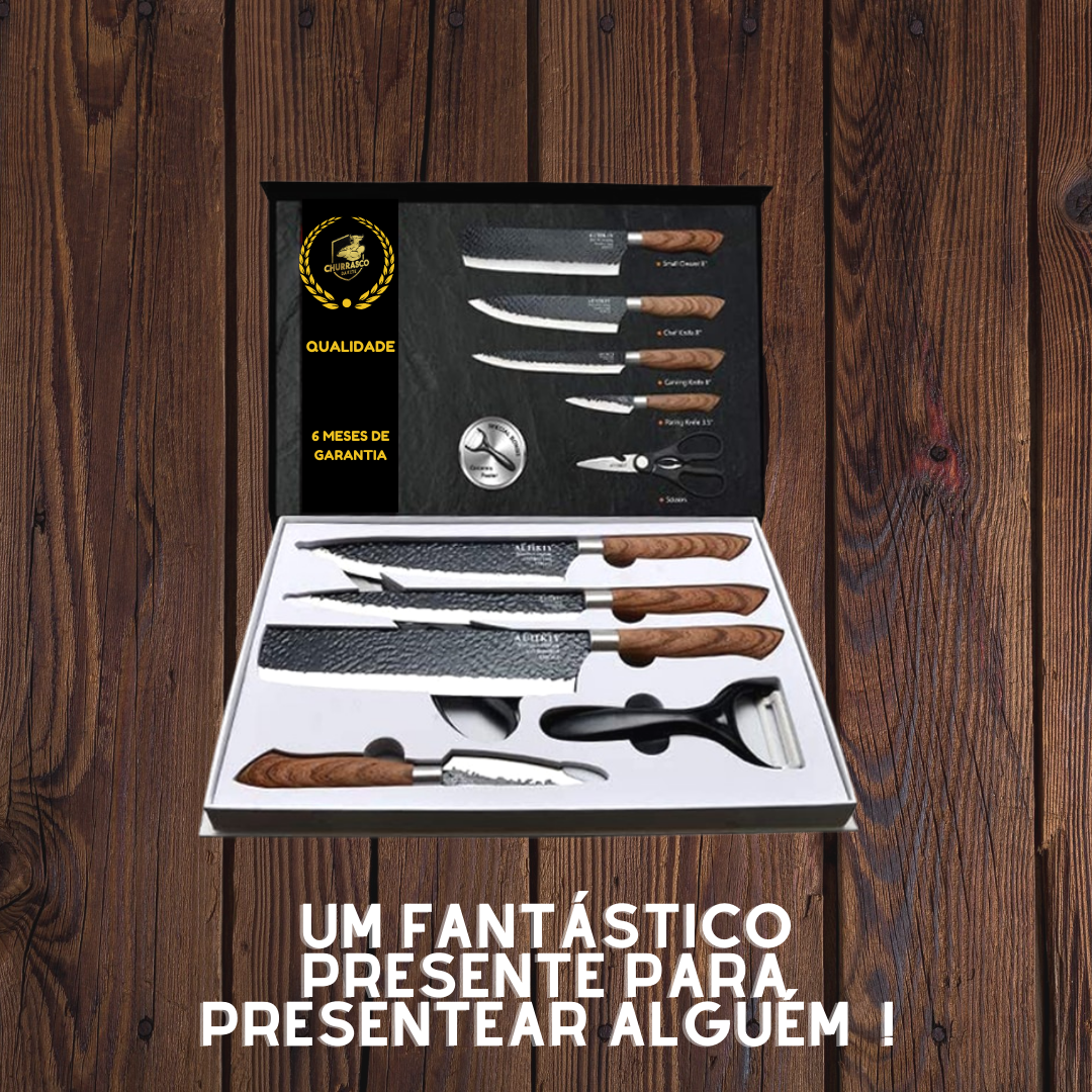 CONJUNTO DE FACA MASTER CHEF
